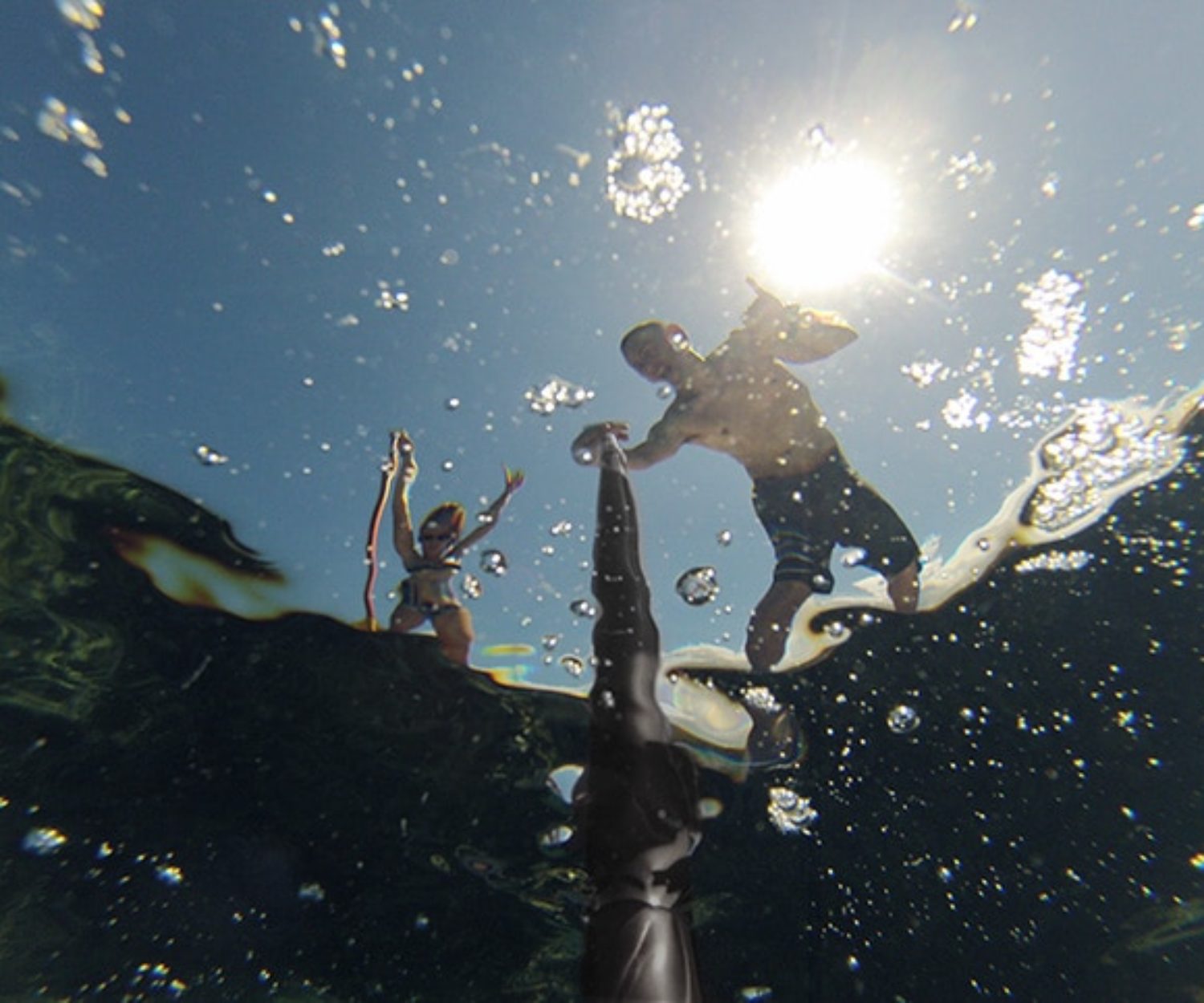 GREG PENNE Trip Spot SUP Paddle Session Ocean Lagon La Reunion Saint-Gilles Eau Crytal